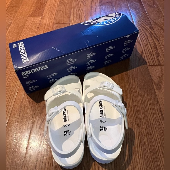 Birkenstock kids Rio Eva white size 32 EU/US 1-1.5 NEW - Picture 4 of 7